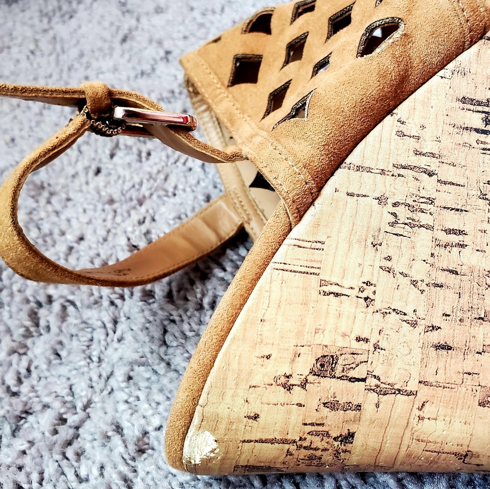 Fanco Sarto platform wedge sandals - Picture 5 of 5